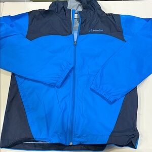 Columbia - boys 10/12 lightweight windbreaker, rain coat